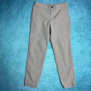 Banana Republic Men’s 34 Gray Performance Tech Jogger Pants Golf Career